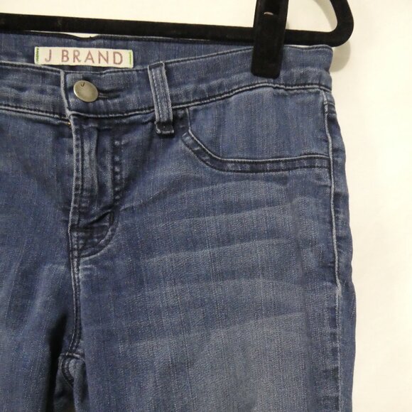 J BRAND - Leggings - South Bay | size 29 | Stylish Blue Straight Leg Jeans - Picture 5 of 16